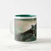 恵みの美しい ツートーンマグカップ (正面左)