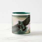 恵みの美しい ツートーンマグカップ (中央)