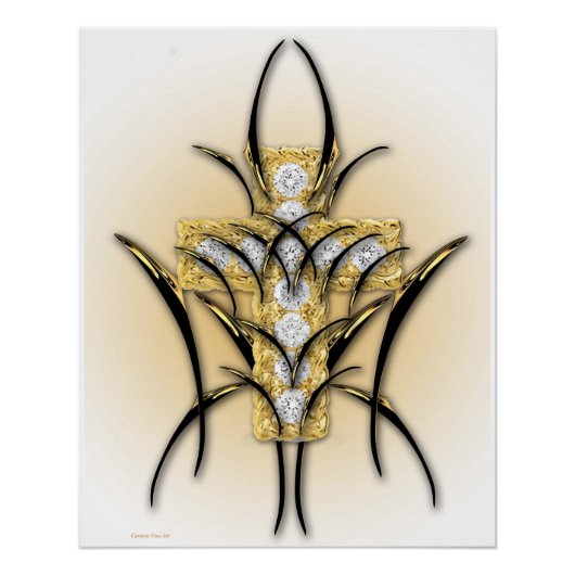 「恵みの表現」、光沢のあるポスター ポスター (正面)