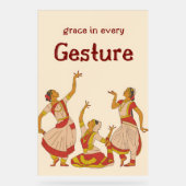 恵みの言語 アクリルサイン (正面)