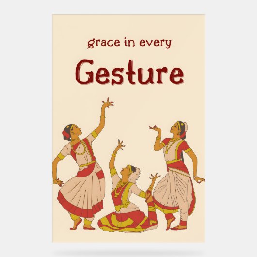 恵みの言語 アクリルサイン (正面)