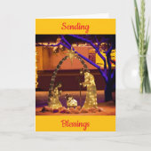 *恵みの送信*このホリデーシーズン シーズンカード (正面)