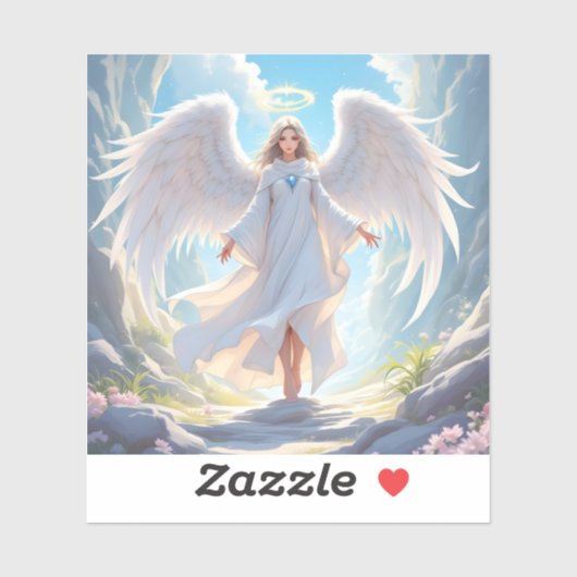 恵みの道:平和な上りの天使 シール (シート)