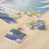 恵みの道：平和な上りの天使 ジグソーパズル (側面)