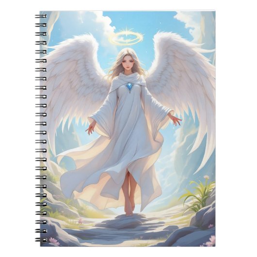 恵みの道：平和な上りの天使 ノートブック (正面)