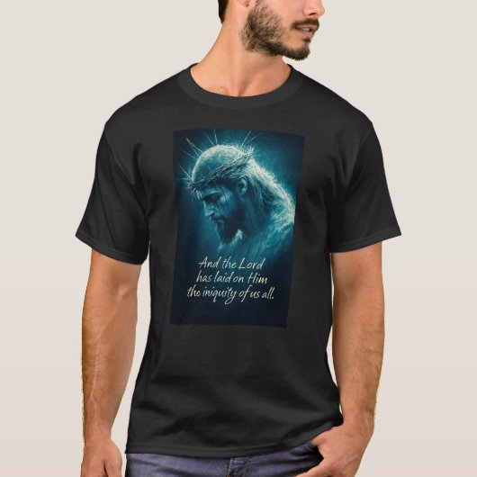 “恵みの重み” キリスト教Tシャツ Tシャツ (正面)
