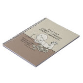 恵みはどこかで開始 ノートブック (左側)