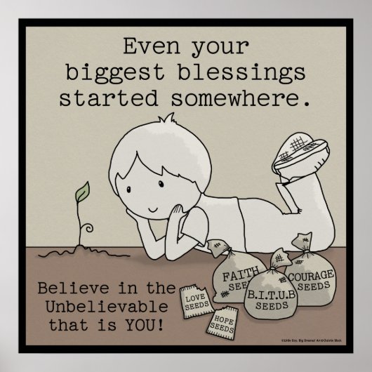 恵みはどこかで開始 ポスター (正面)