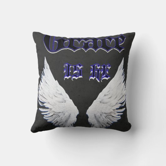 恵みは彼 クッション (裏面)