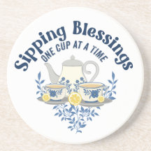 恵みを一度に1杯ずつ飲み込む