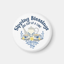 恵みを一度に1杯ずつ飲み込む