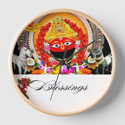 恵みウォッチ 壁時計 (正面)