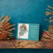 恵みエンジェル詩プラーク フォトプラーク (側面)