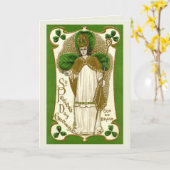 恵みオンSt Patrick's Day – カード (黄色い花)