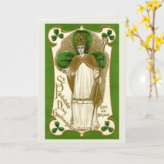 恵みオンSt Patrick's Day – カード (黄色い花)