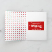 恵みコラージュ | 休日のフォトグリーティングカード シーズンカード (内部)