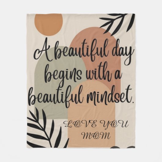 恵みディスオンフリースブランケット フリースブランケット (正面)