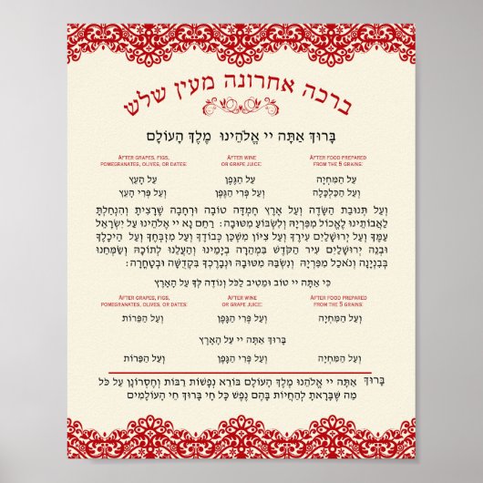 恵みフードブレスハアクロナメインシャロシュ ポスター (正面)