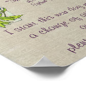 恵みプリント ポスター (角)