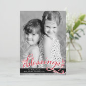 恵みホリデーフォトカード シーズンカード (スタンド正面)