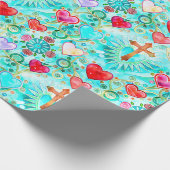 恵みラブ信仰 ラッピングペーパー (角)