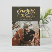 恵み数。クリスマスの宗教書 シーズンカード (スタンド正面)