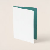 恵み数 |クリスマス・ファミリーの写真 箔カード (正面)