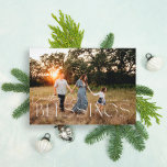 恵み数 シーズンポストカード<br><div class="desc">我々の恵みの宗教的なクリスマスデザインを数える</div>