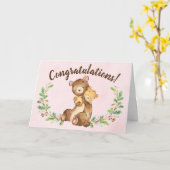 恵み束 カード (黄色い花)