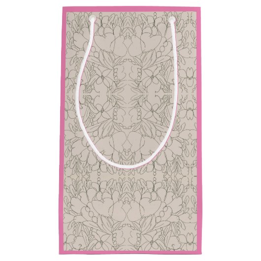 恵み深い花    スモールペーパーバッグ (正面)