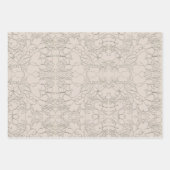 恵み深い花   ラッピングペーパーシート (正面)