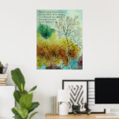 恵み秋水彩画ポスター ポスター (ホームオフィス)