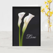 恵み結婚カード カード (黄色い花)