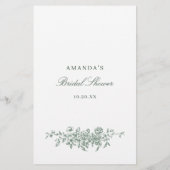 恵み華美ビクトリアンフローラウィッシュ&アドバイスカード (裏面)