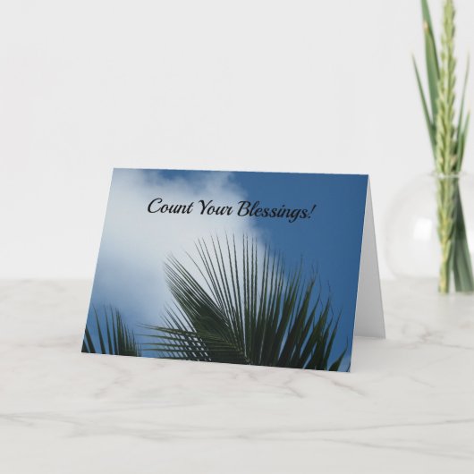 恵み サンキューカード (正面)