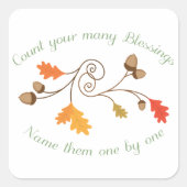 恵み スクエアシール (正面)