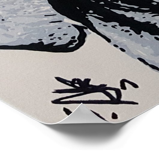 「恵み」プリント ポスター (角)