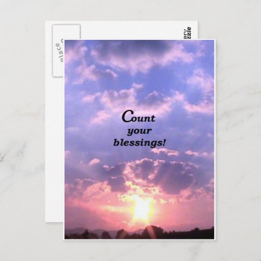 恵み ポストカード (正面/裏面)