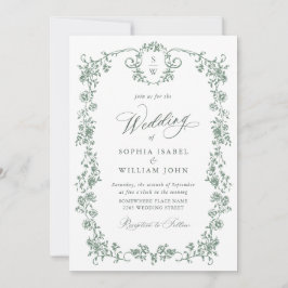 恵ビクトリアン華美みフローラ結婚のQRコード 招待状