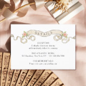 恵ビクトリアン華美フローラ結婚詳細 エンクロージャーカード