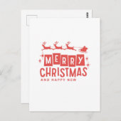 恵メリーと新年 ポストカード (正面/裏面)