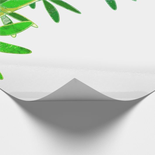 恵中国のまれた竹林。モダン術 ラッピングペーパー (角)