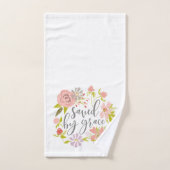 恵救み – エペソ2:8 バスタオルセット (ハンドタオル)