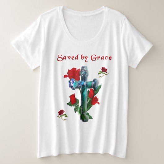 恵救み プラスサイズTシャツ (デザイン正面)