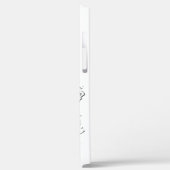 恵比寿 - 漁業と商売の神 (墨絵) Case-Mate iPhoneケース (裏面 / 左)
