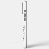 恵比寿 - 漁業と商売の神 (水墨画) Case-Mate iPhoneケース (裏面 / 左)