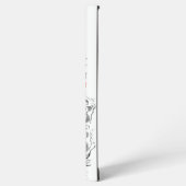 恵比寿 - 漁業と商売の神 (水墨画) SAMSUNG GALAXYケース (左側面)