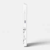 恵比寿 - 釣りと商業の神（墨絵） Case-Mate iPhoneケース (裏面 / 左)