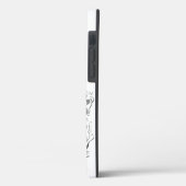恵比寿 - 釣りと商業の神(墨絵) Case-Mate iPhoneケース (裏面 / 左)