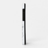 恵比寿 - 釣りと商業の神(墨絵) Case-Mate iPhoneケース (裏面/左)